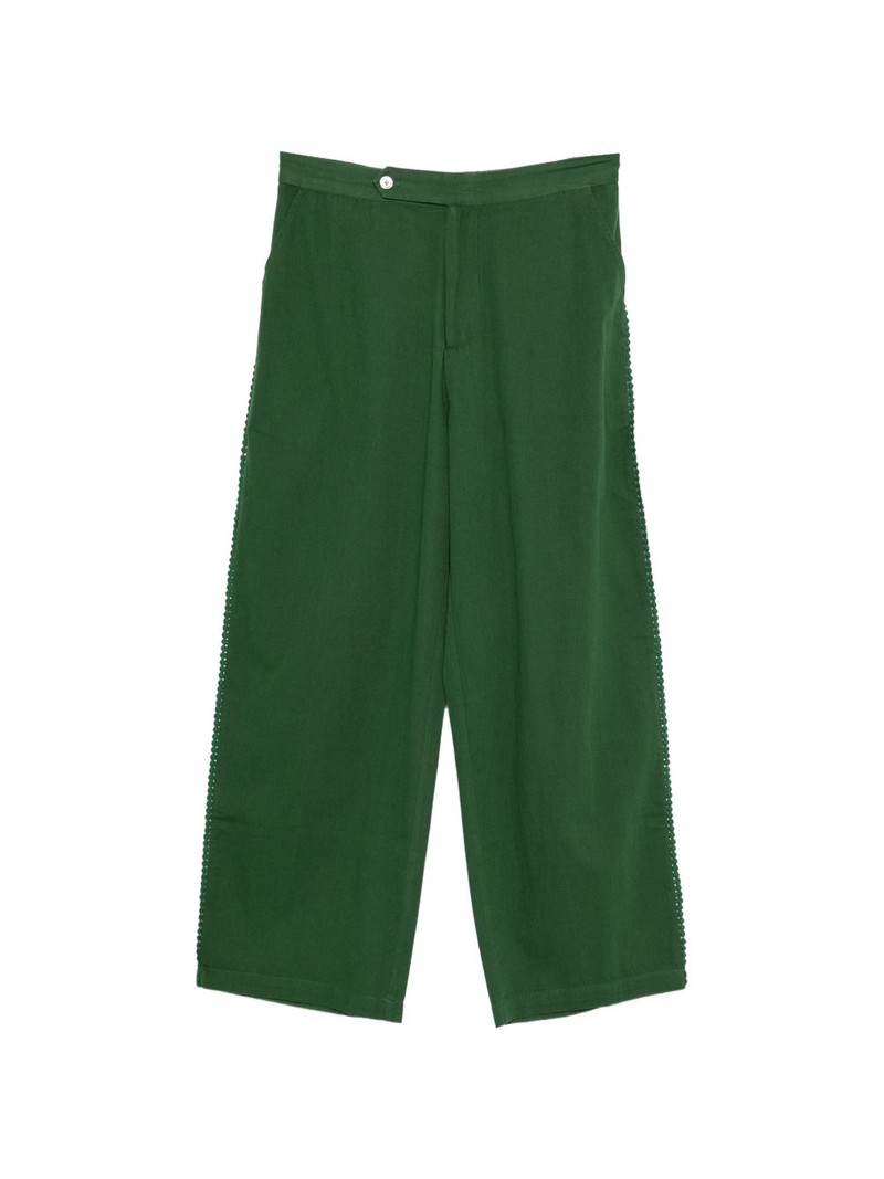 Corniche scalloped trousers 1