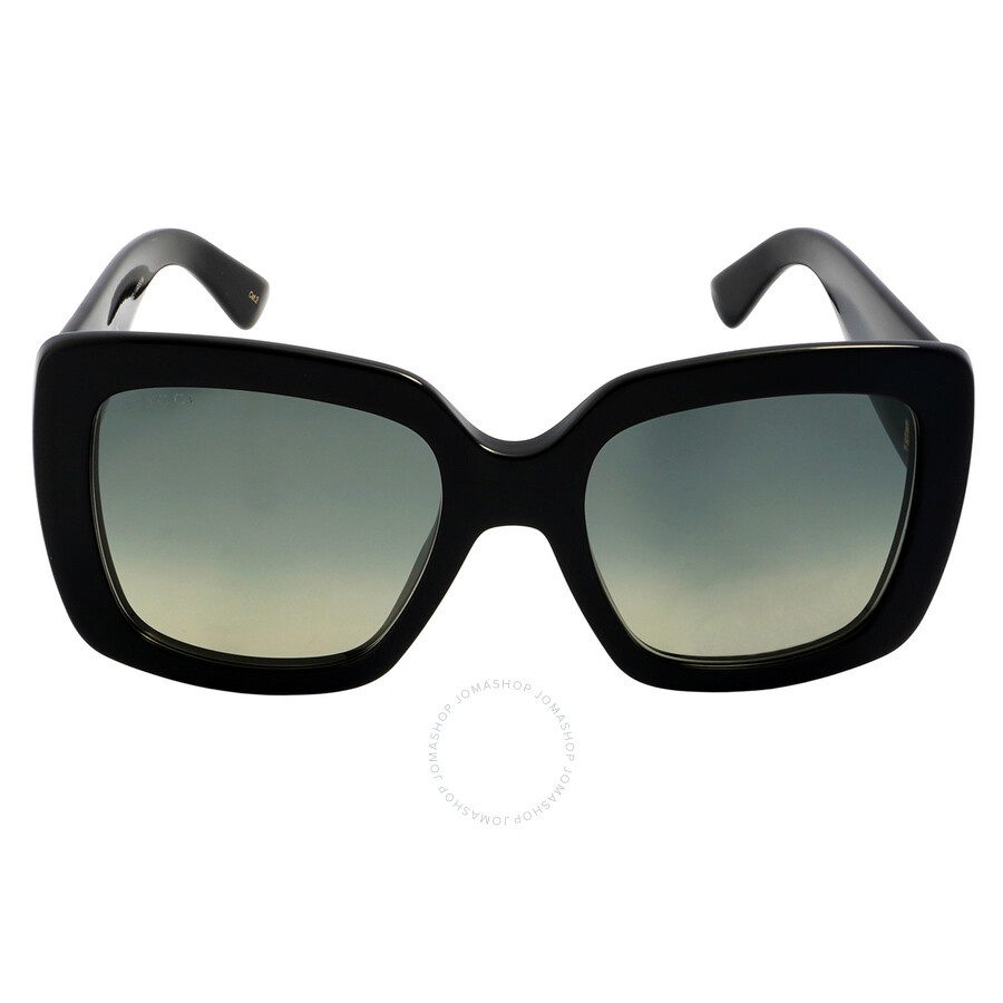 Gucci Gradient Grey Square Ladies Sunglasses GG0141SN 001 53 - 1