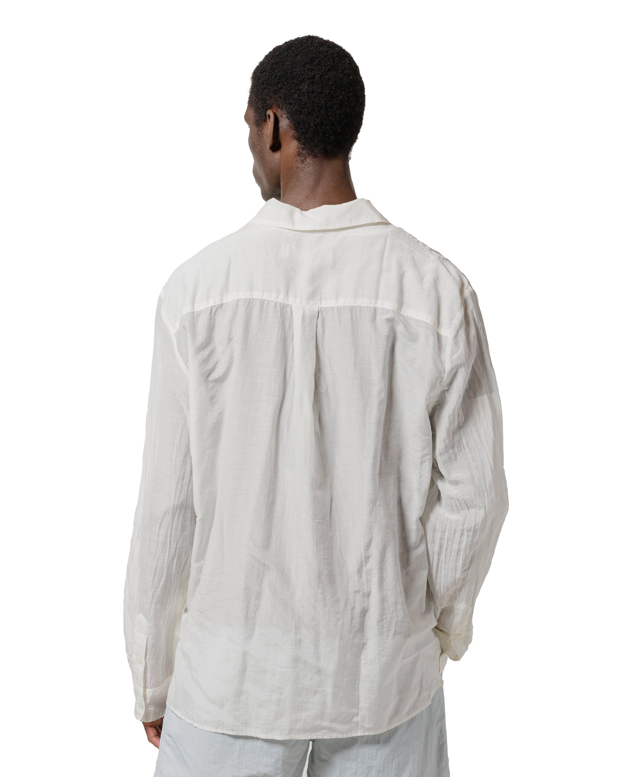 Adorn Shirt Sea View Print Cotton Silk - 3