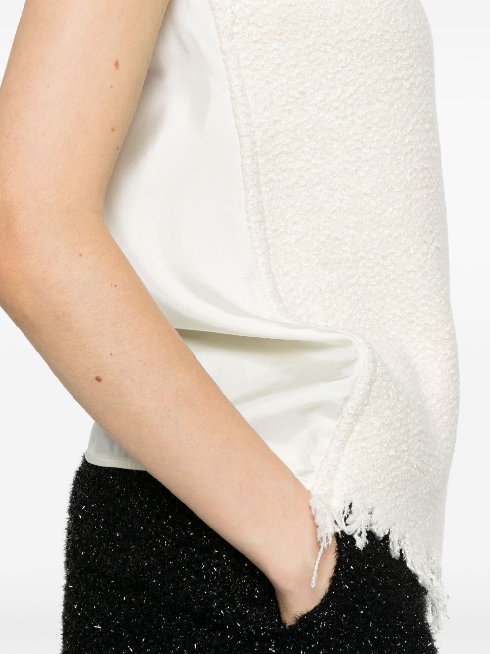 panelled vest - 5