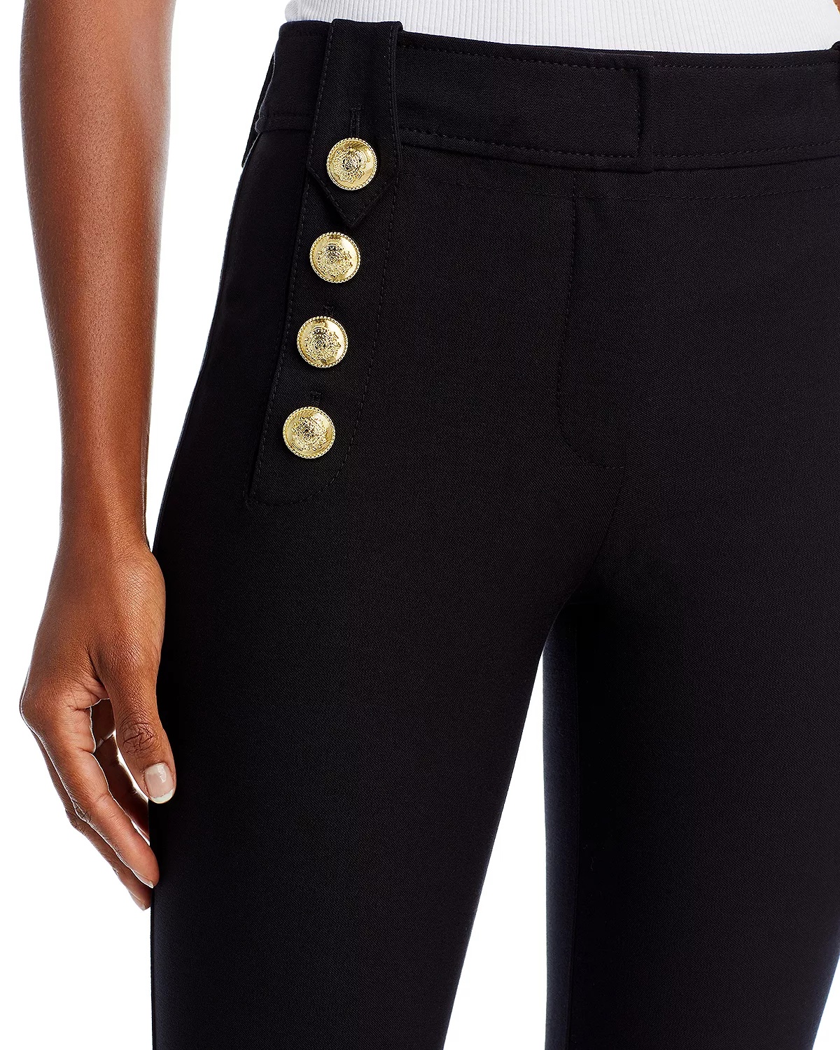 Robertson High Waisted Crop Flare Pants - 6