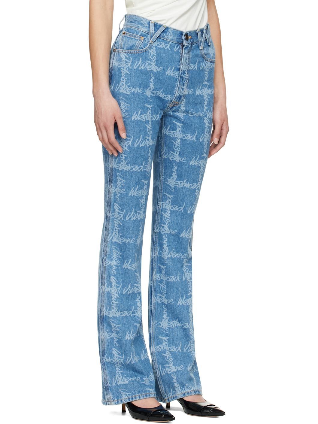 Blue Ray 5 Pocket Jeans - 2
