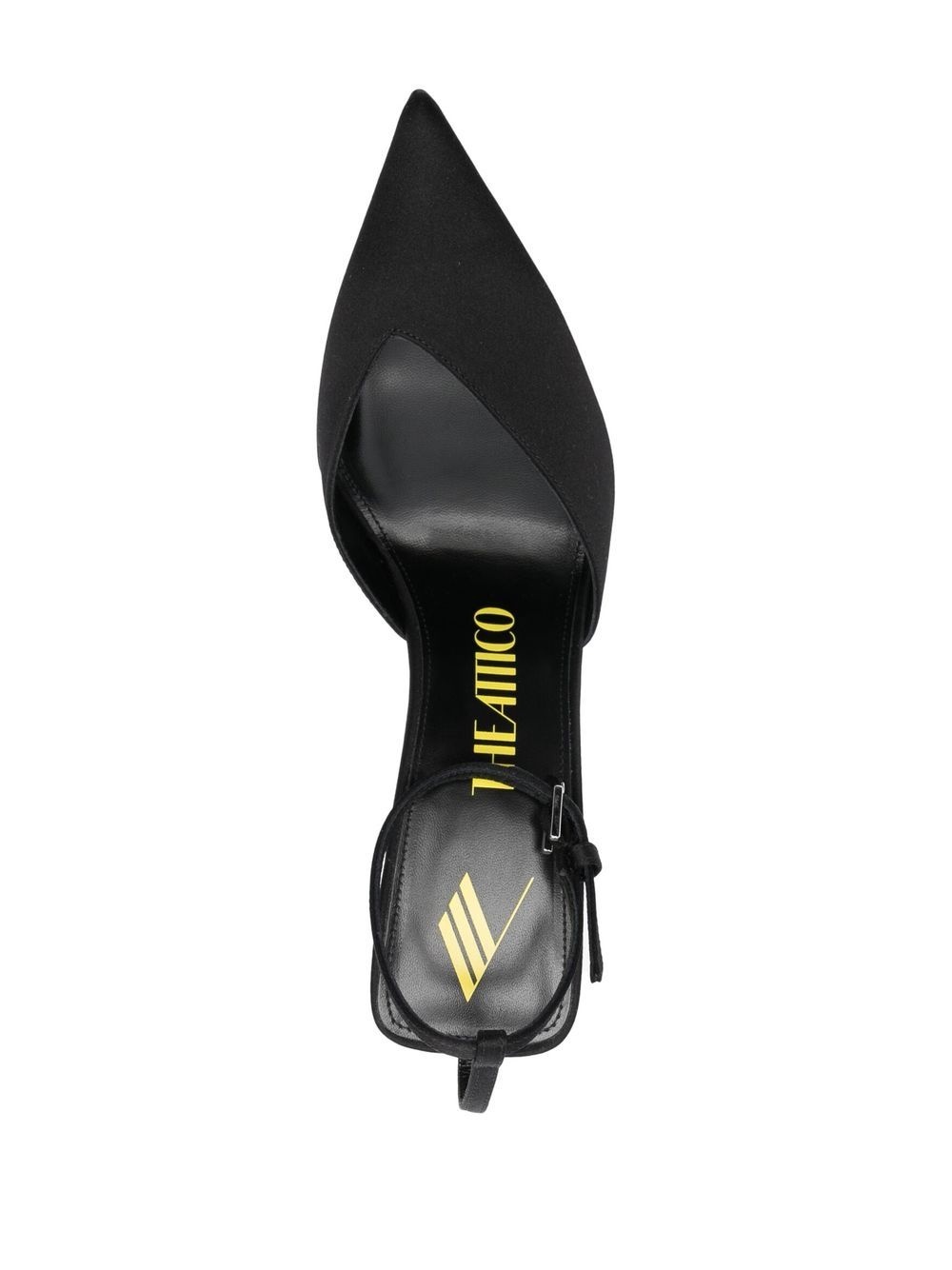 Perine 115mm contrasting heel pumps - 4