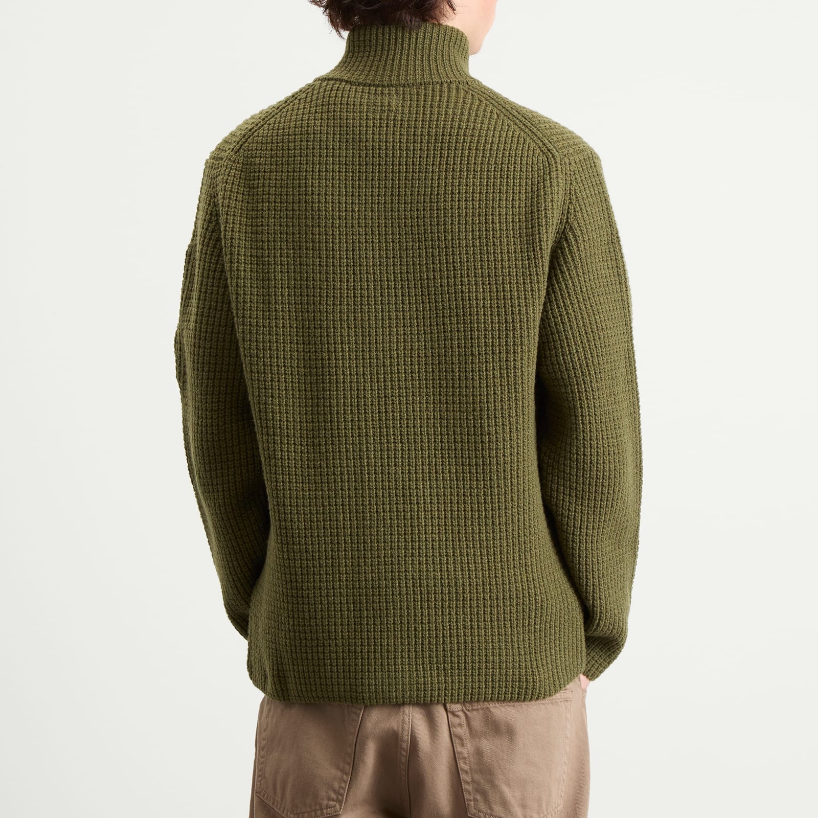 C.P. Company Lambswool Zip Cardigan - 3