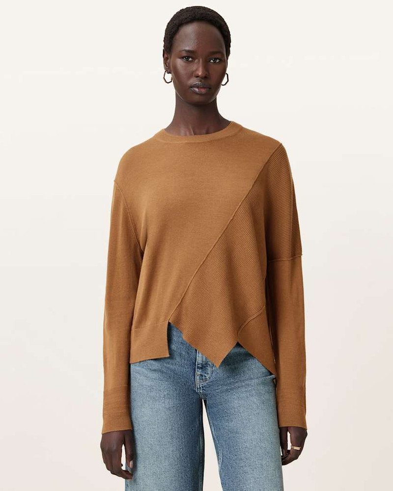 ALLSAINTS ISLA CREW NECK MERINO JUMPER outlook