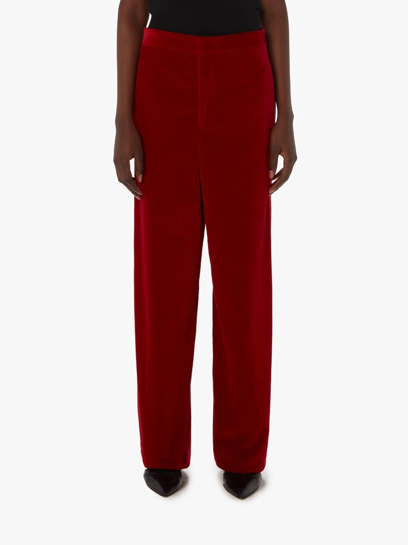 JW Anderson VELVET TUXEDO TROUSERS outlook