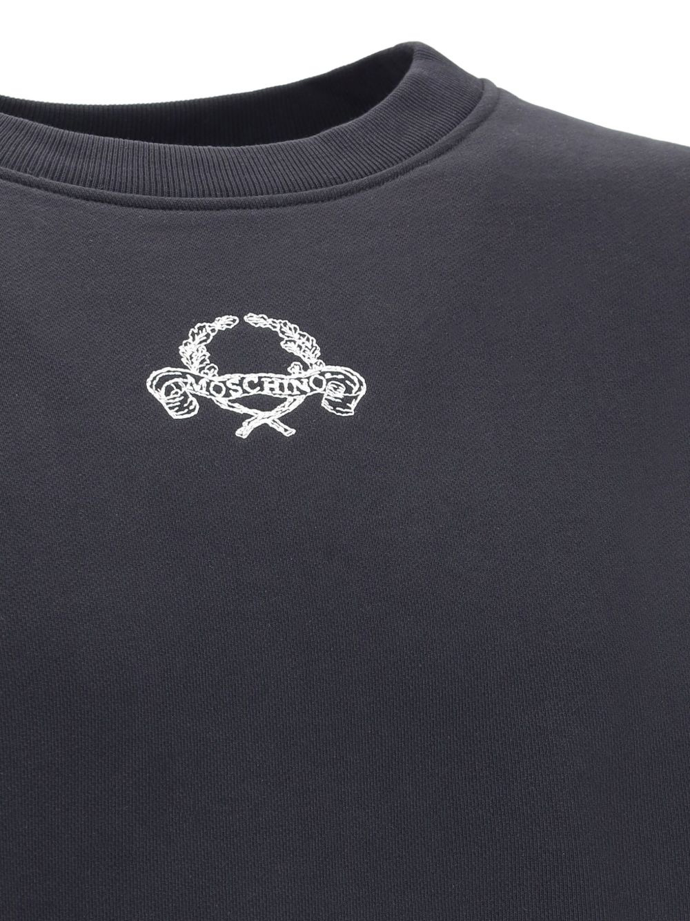 logo-embroidered sweatshirt - 4