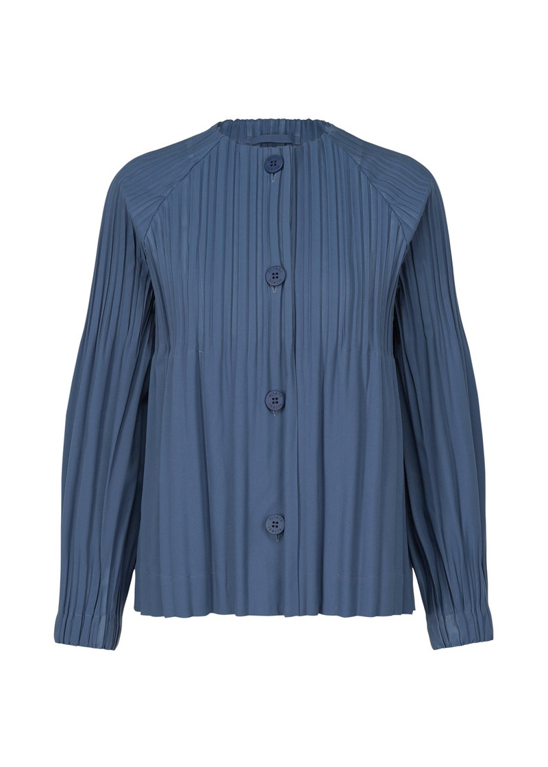 トップス pleatsplease ISSEY MIYAKEet2 Pleats Please Issey Miyake SMOOTH COAT - PP38-ZC872#75 | REVERSIBLE