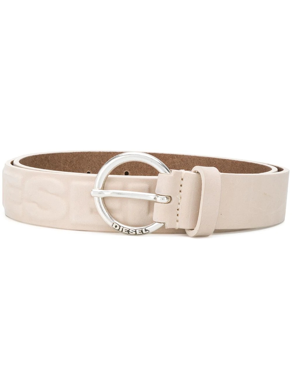 logo-embossed belt - 1