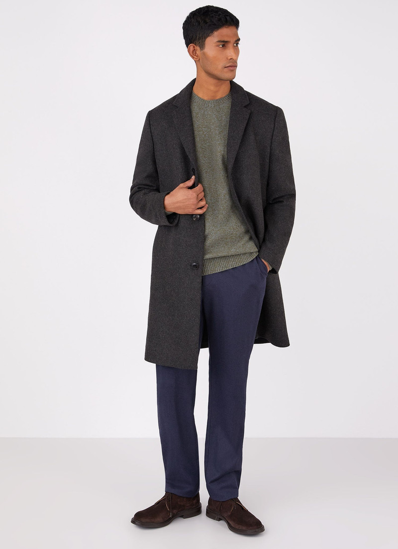 Sunspel Lambswool Crew Neck Jumper outlook