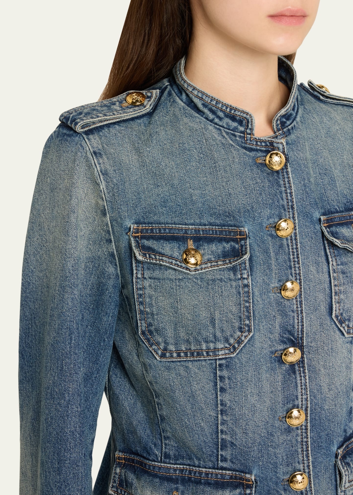 Geraldine Denim Jacket - 5
