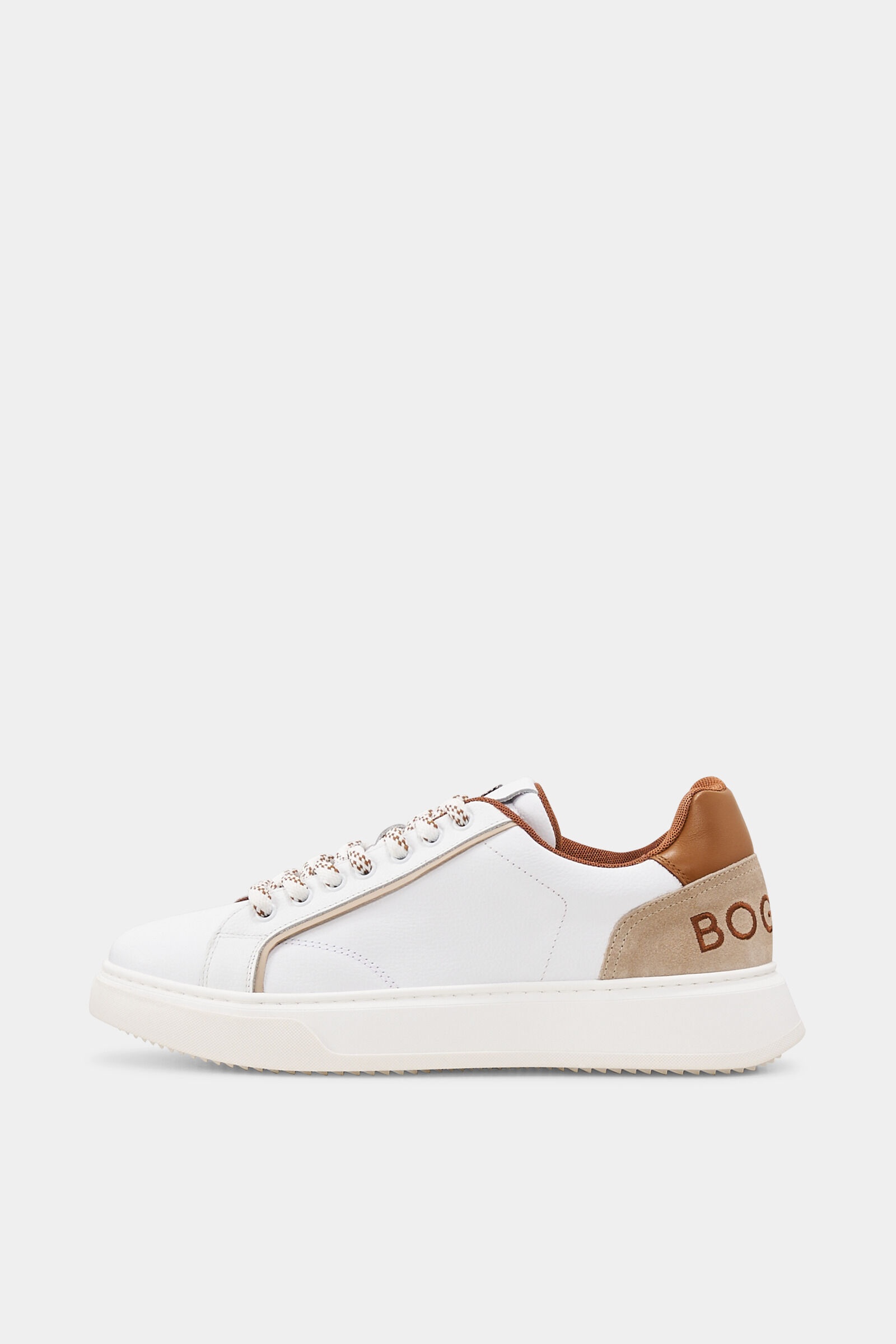 Milan sneakers in White/Cognac - 1