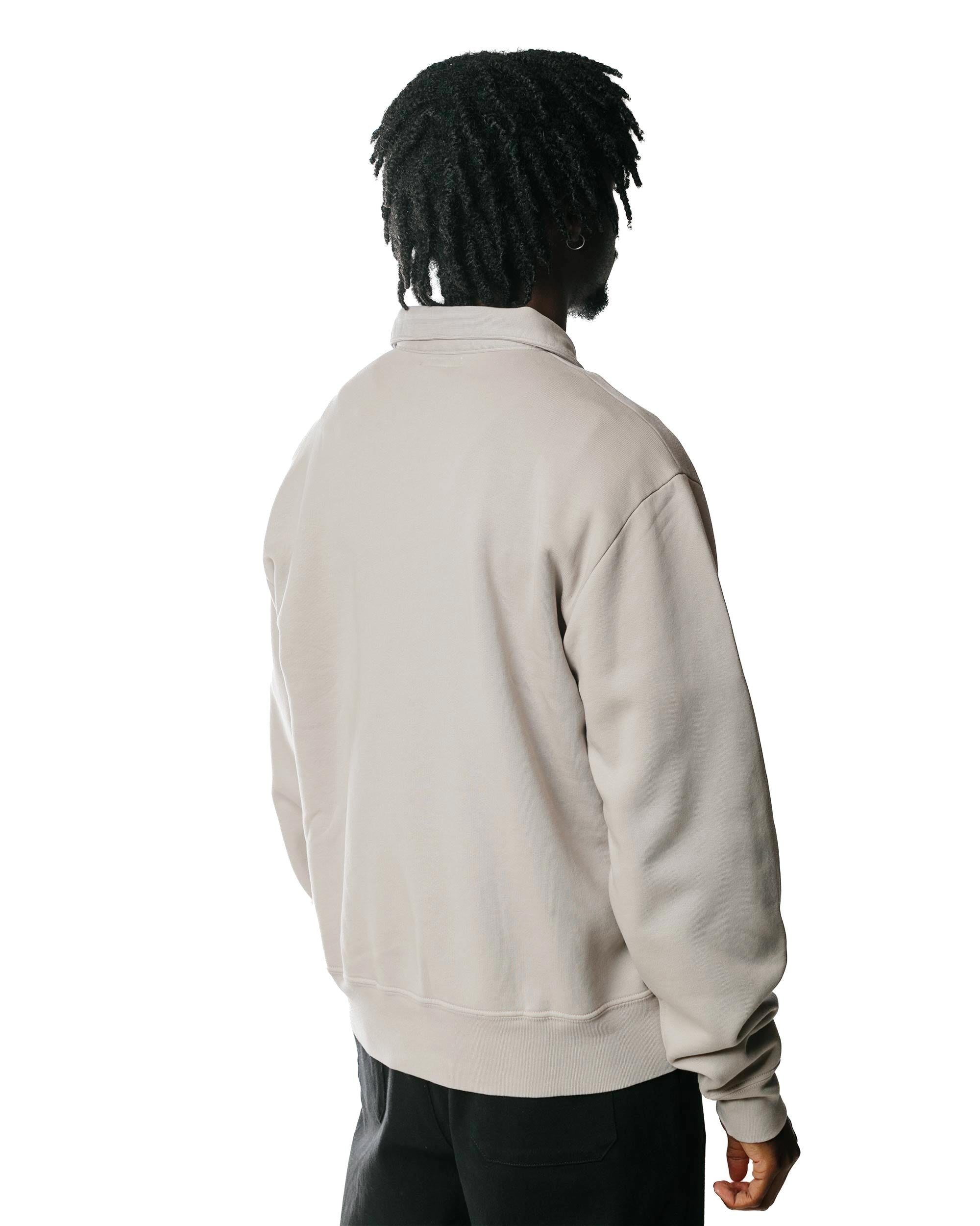 Quarter Zip Sweatshirt Scarlet Grey - 3