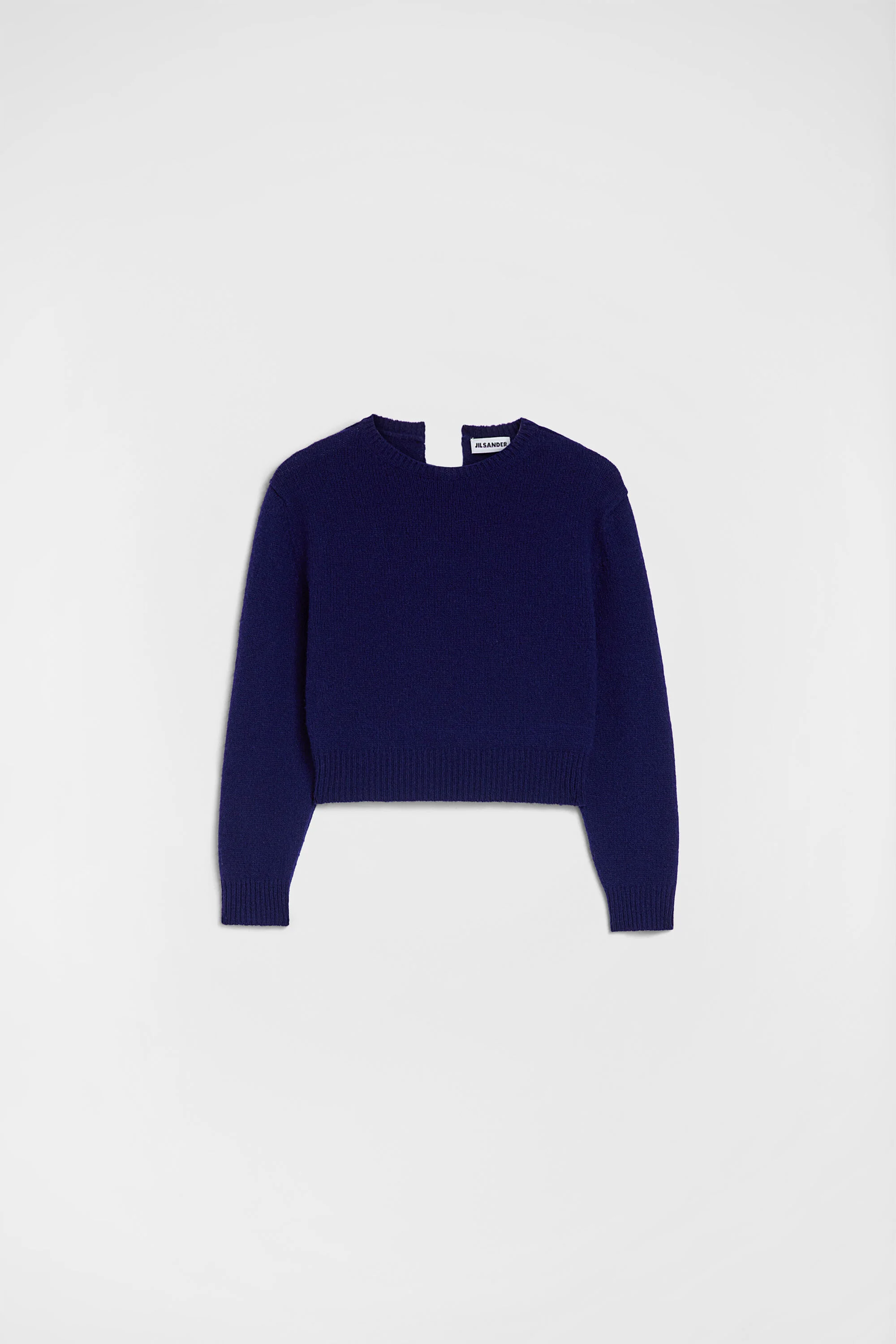 Wool Cropped Sweater - 1