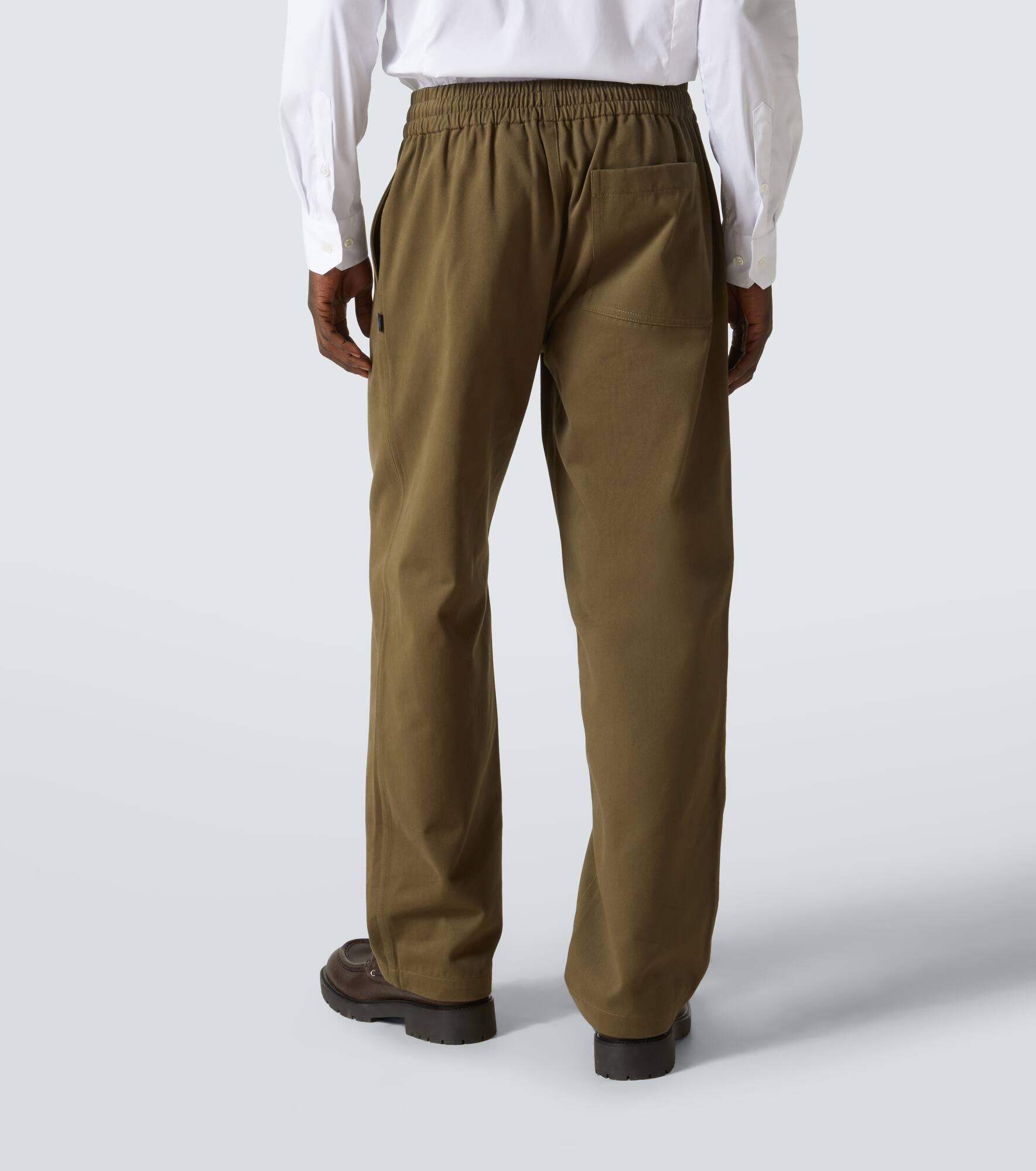 Cotton straight pants - 4