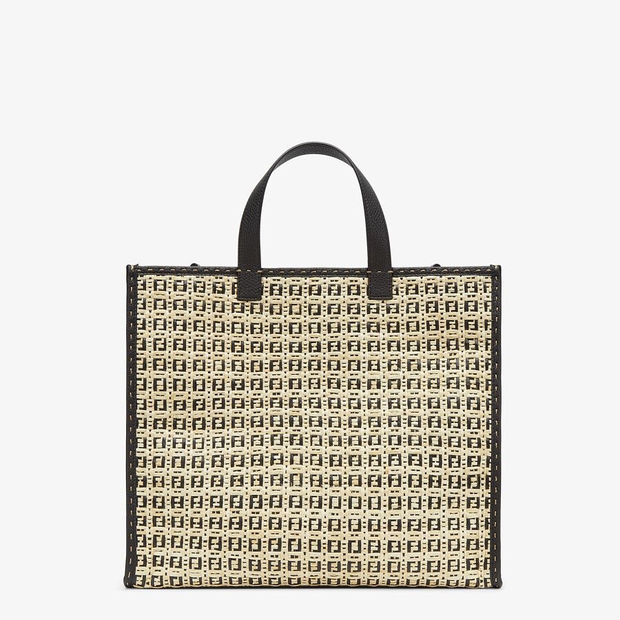 Natural straw bag - 1