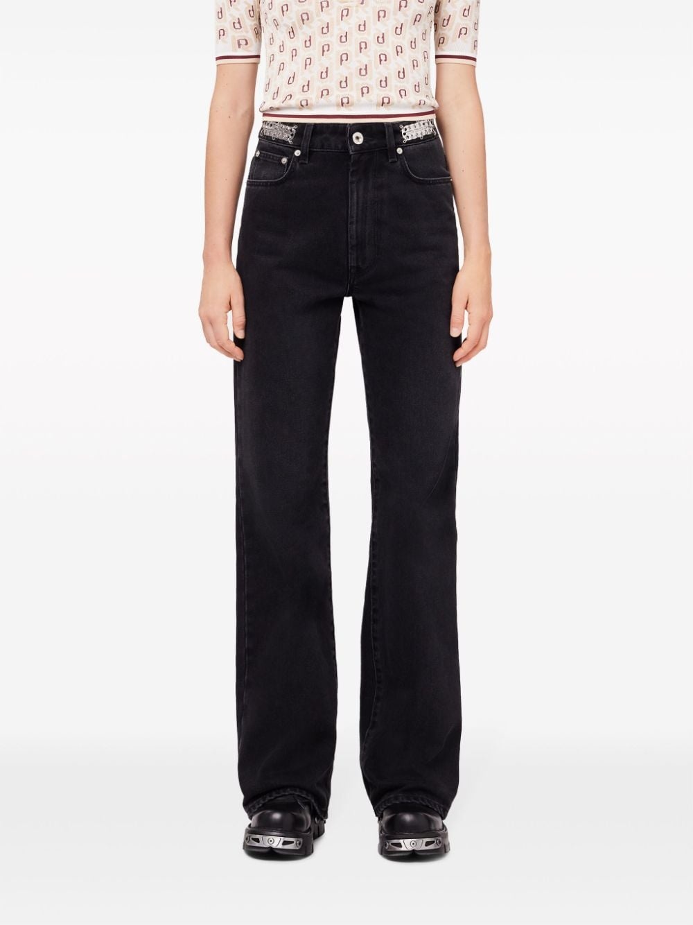 1969 cotton straight-leg jeans - 2