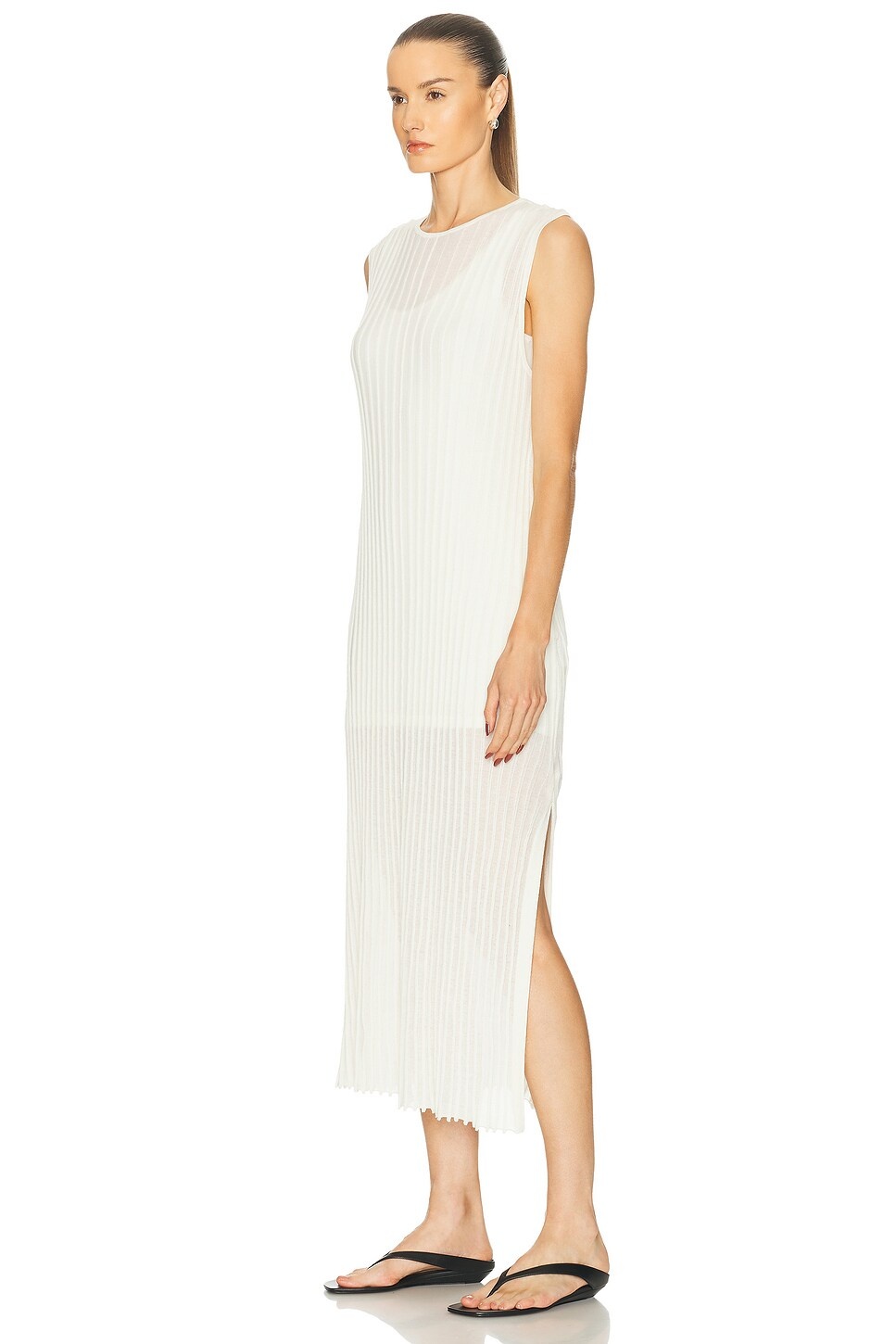 Ada Sleeveless Long Knit Dress - 3