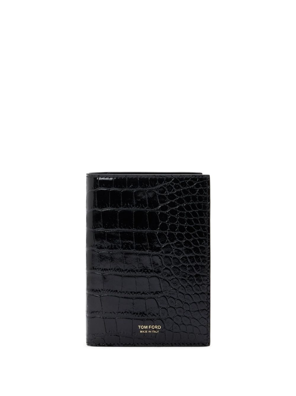 bi-fold leather cardholder - 1