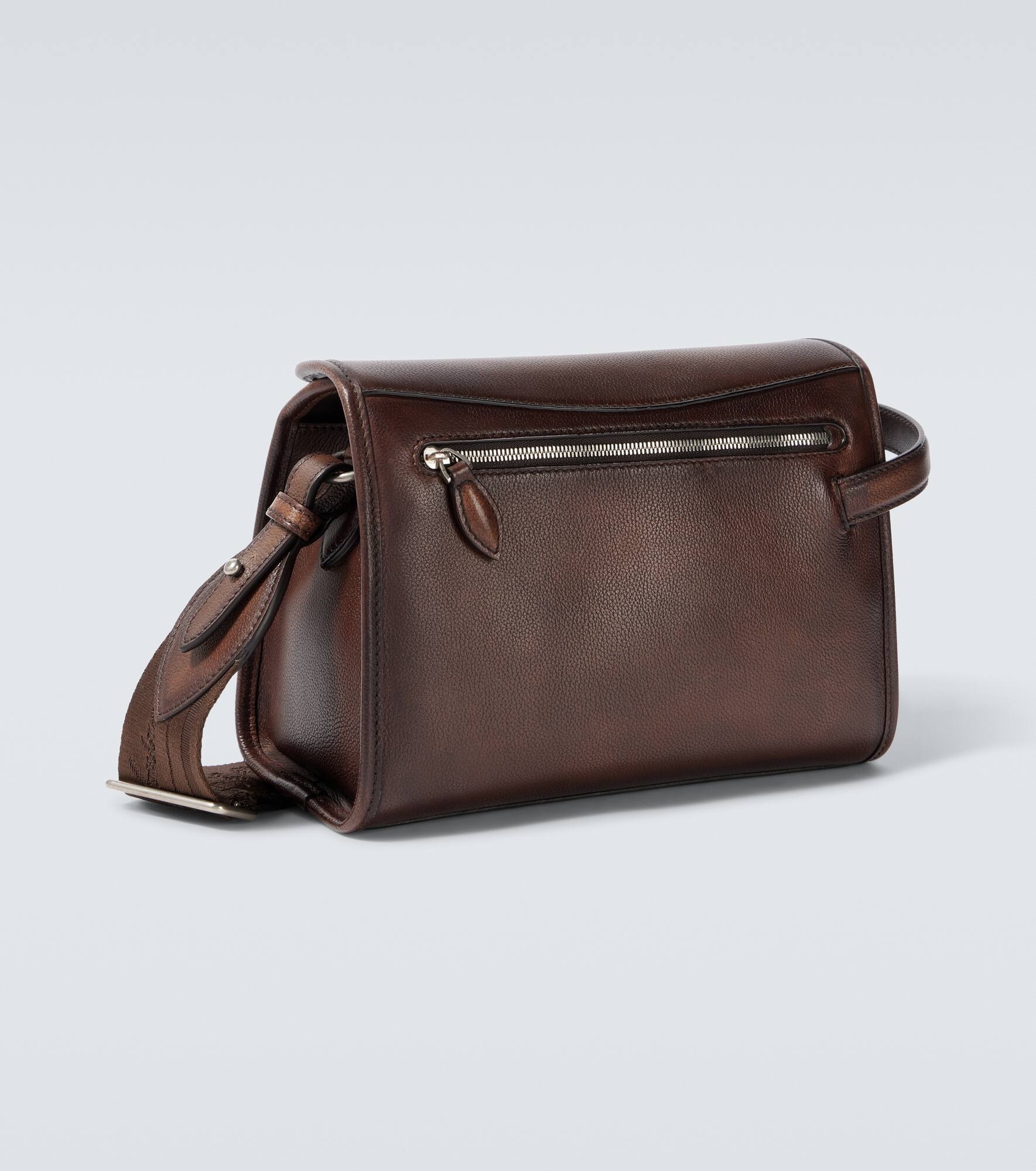 Morning On Strap leather messenger bag - 5