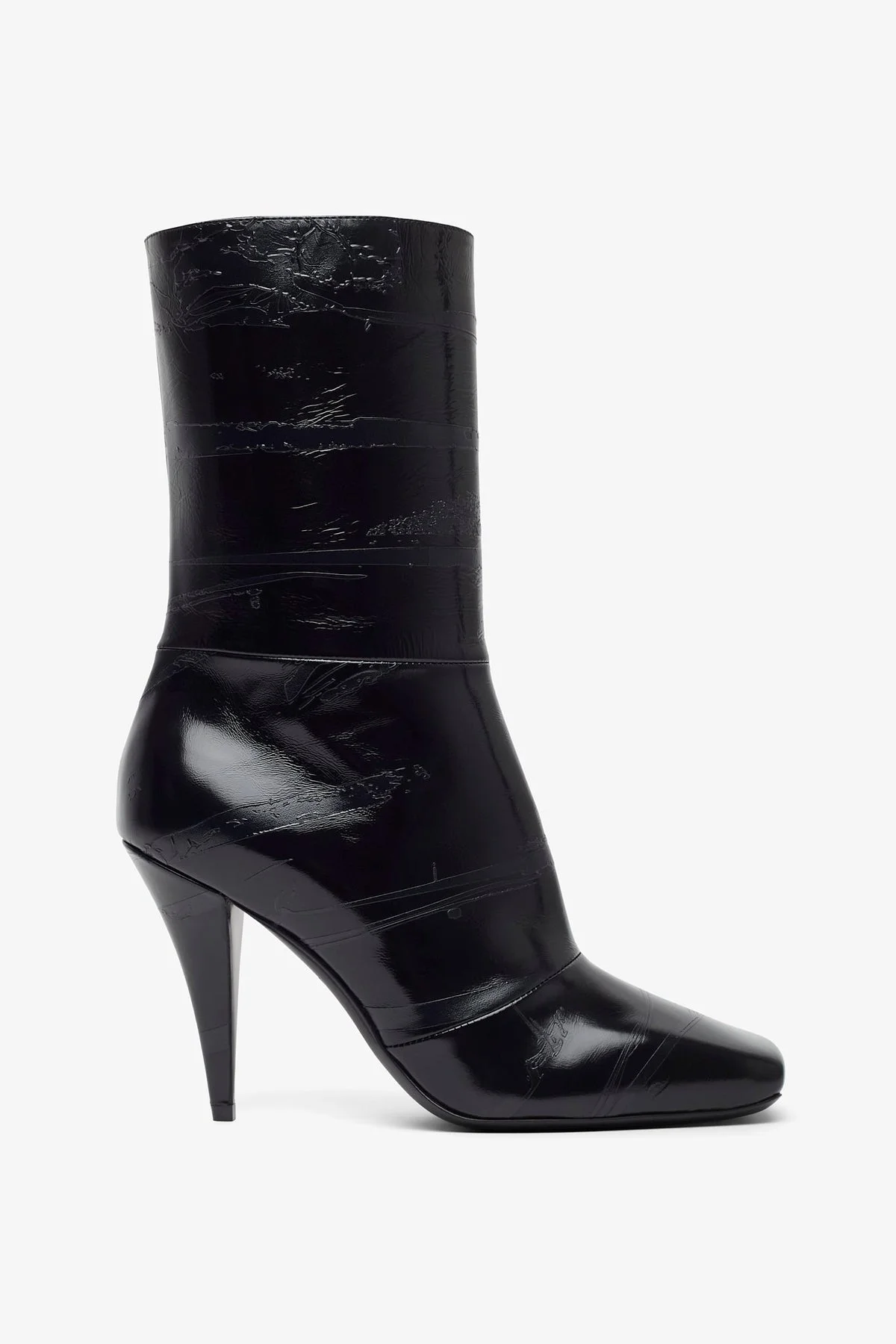 Black 95 zipped ankle boots - 1