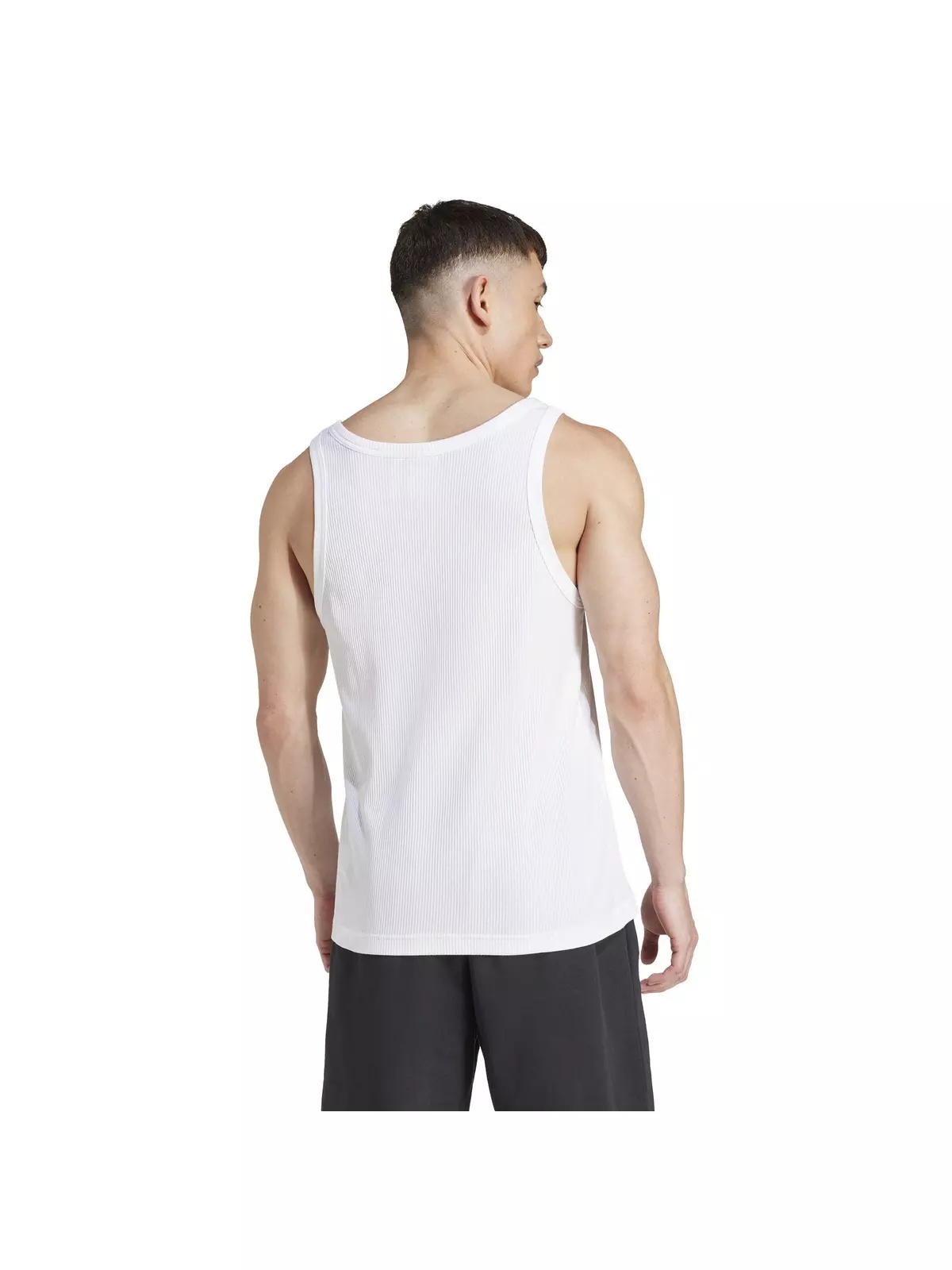 Originals Men's Trefoil Essentials Lifestyle Tank Top -White - 2
