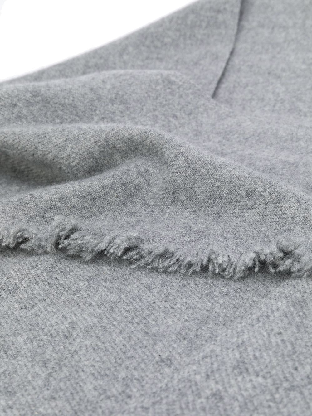 frayed cashmere shawl - 3