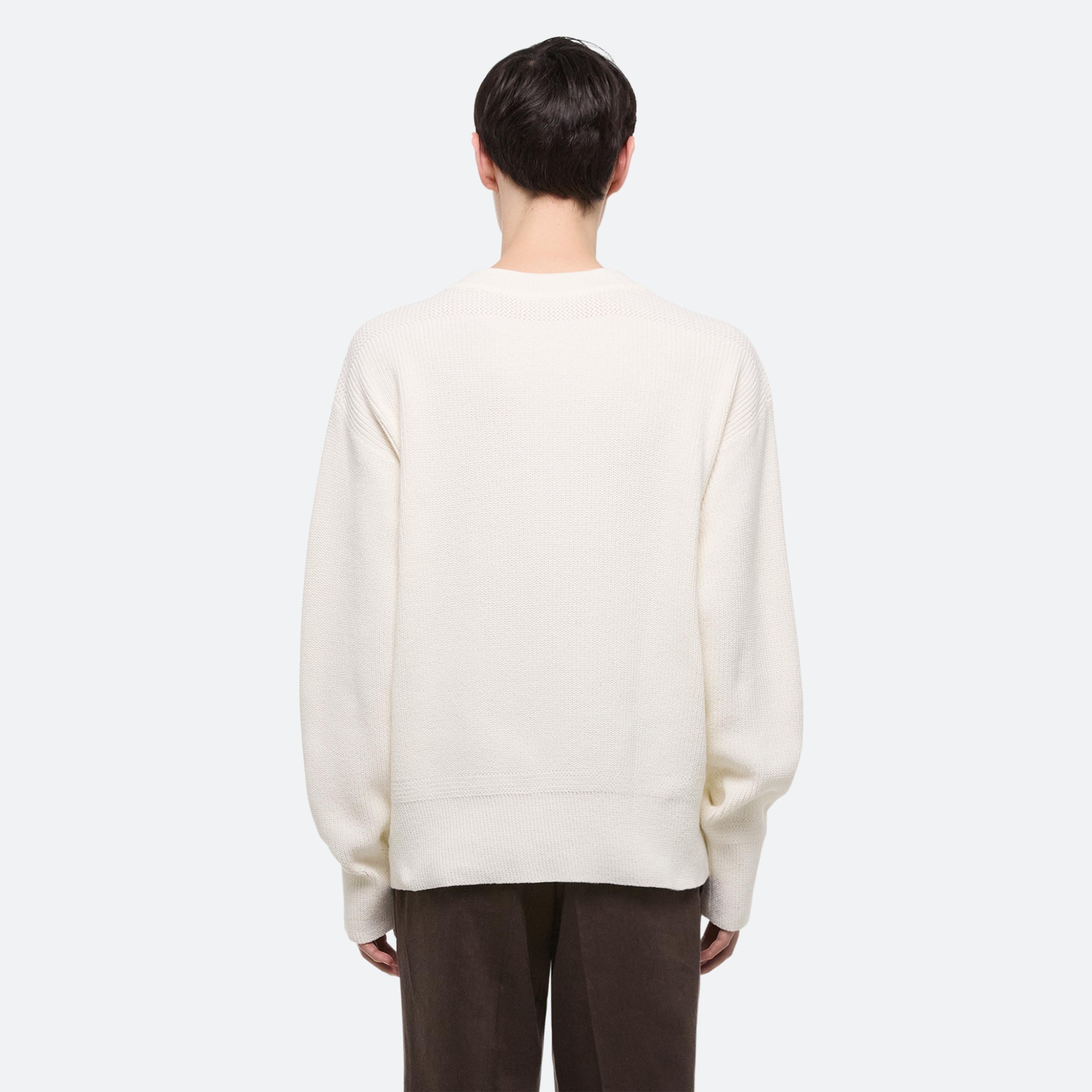 RIBBED V-NECK SWEATER - 5