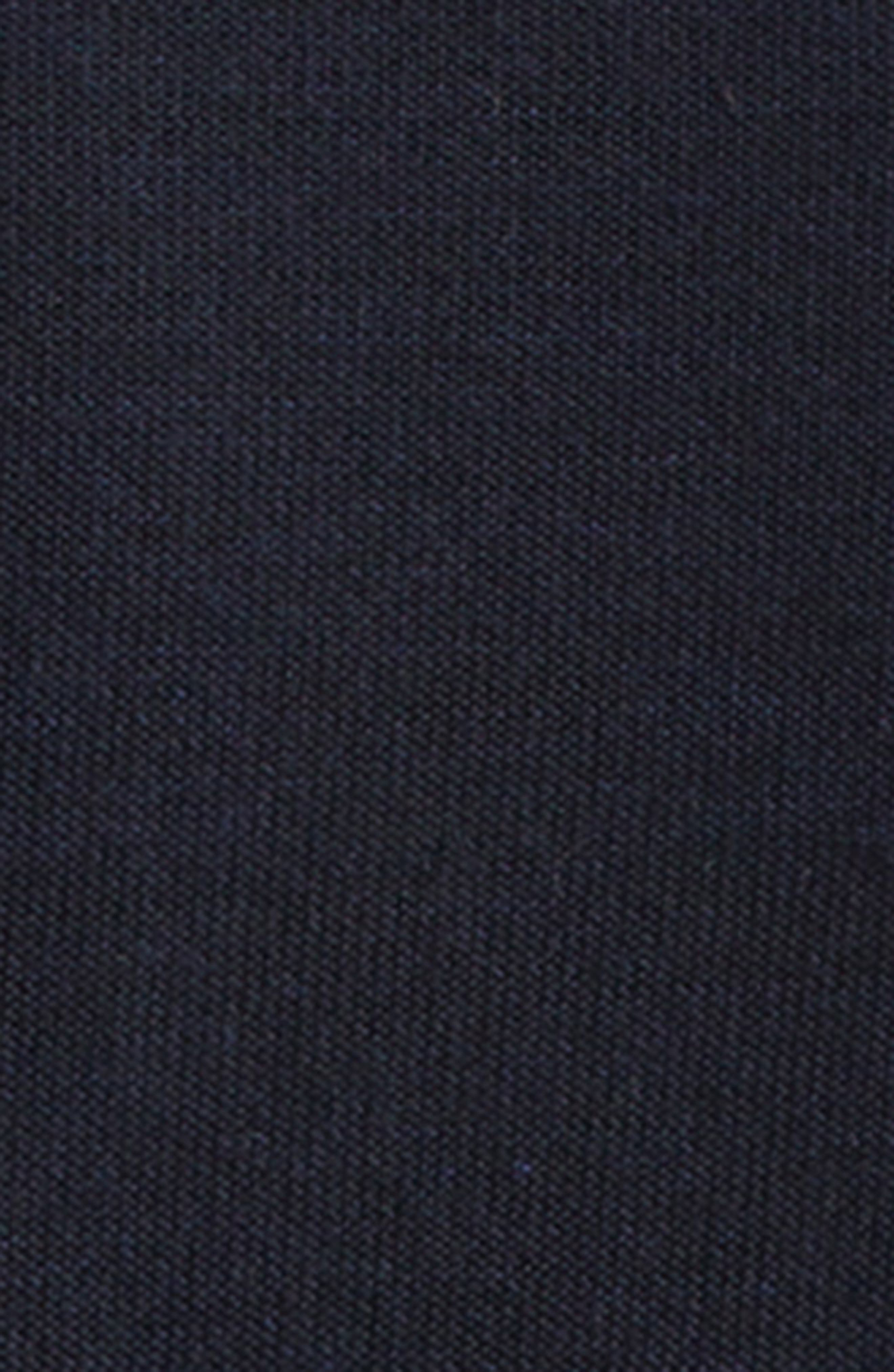McQueen Skull Double Knit Wool Crewneck Sweater in After Blue/Black at Nordstrom - 7