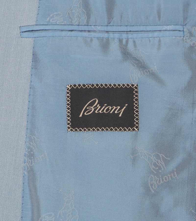 Brioni Trevi cotton and silk-blend suit outlook