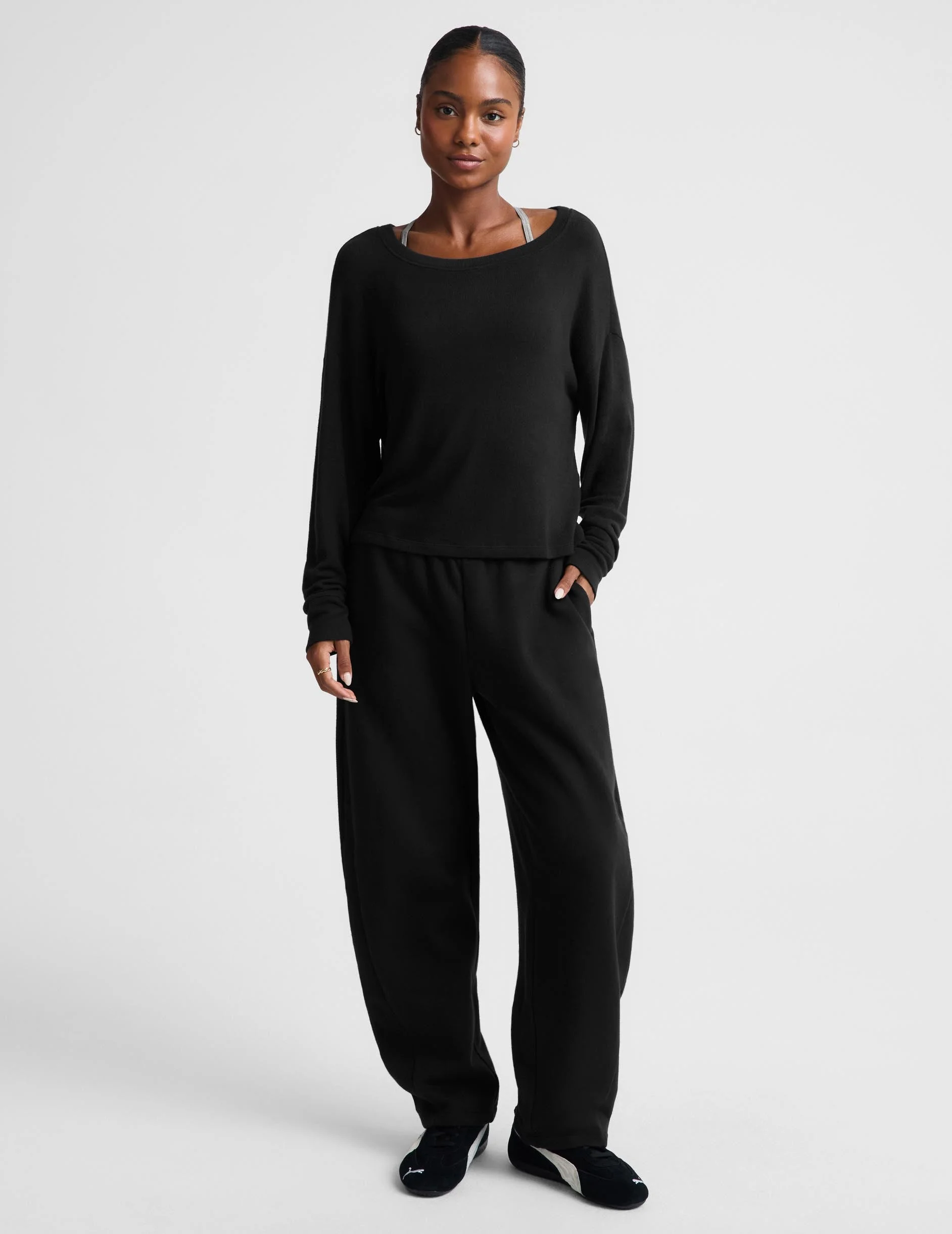 LuxeFleece 2.0™ Barrel Leg Sweatpant - 1