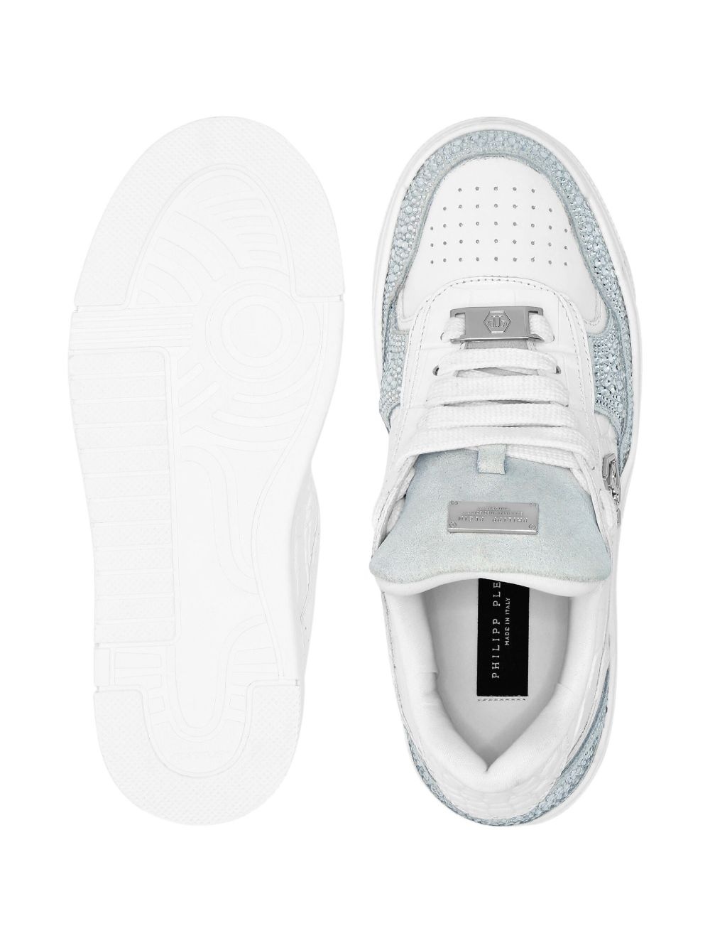 sparkling panelled sneakers - 3