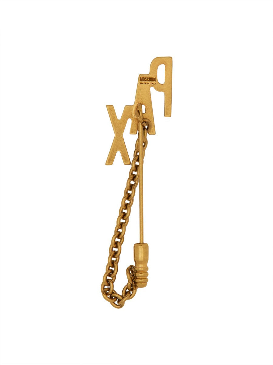 Moschino Women Brooch With Chain Pax - 2