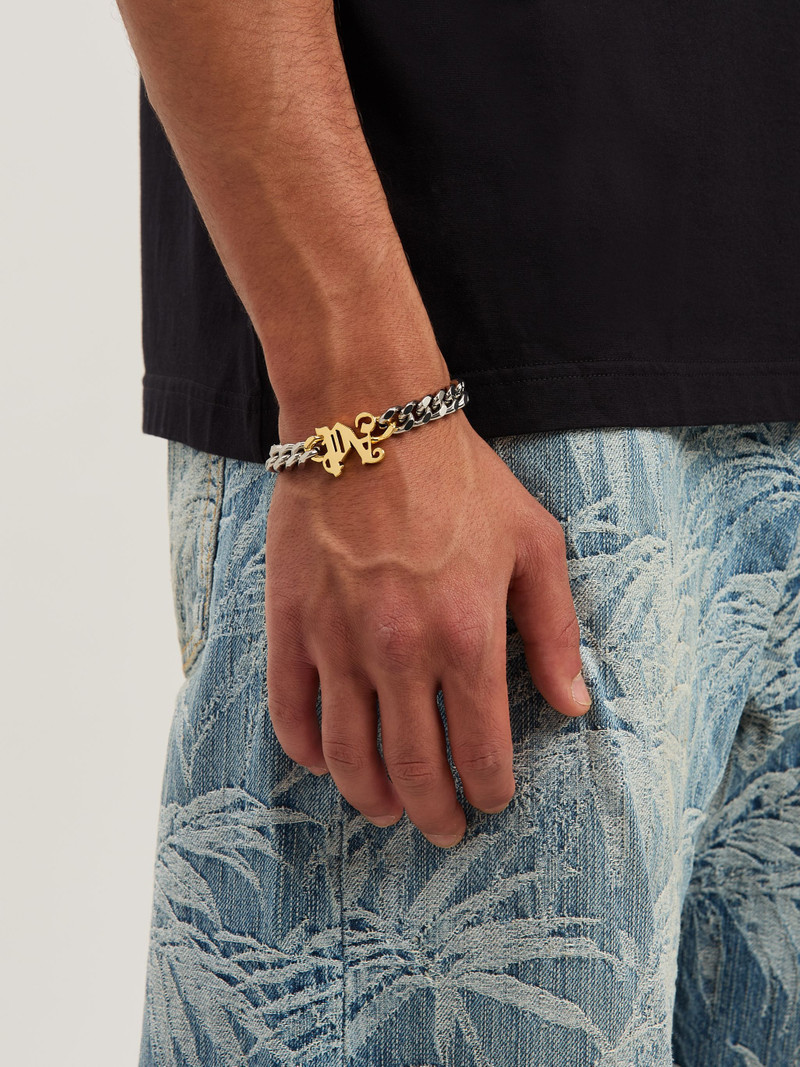 Palm Angels Monogram chain bracelet outlook