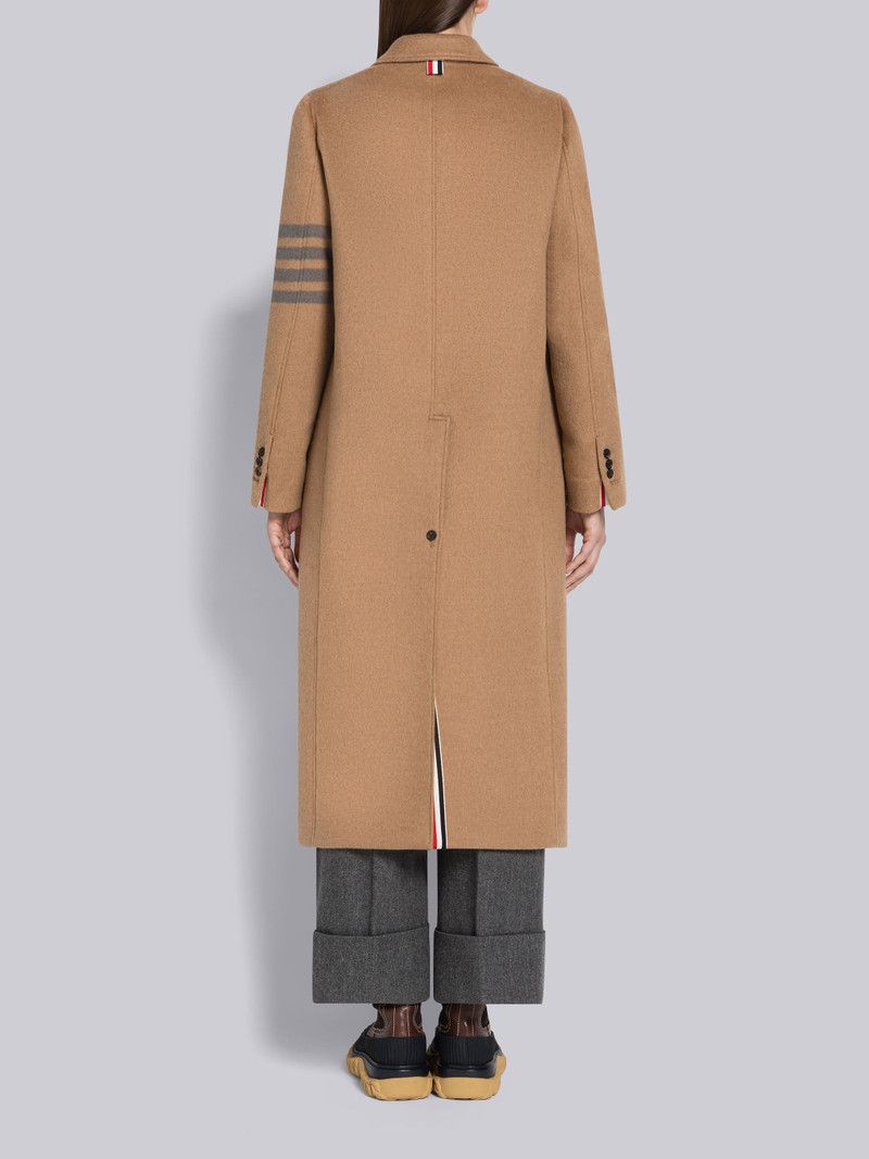 Coat Weight Camel Hair 4-Bar Sack Overcoat 3