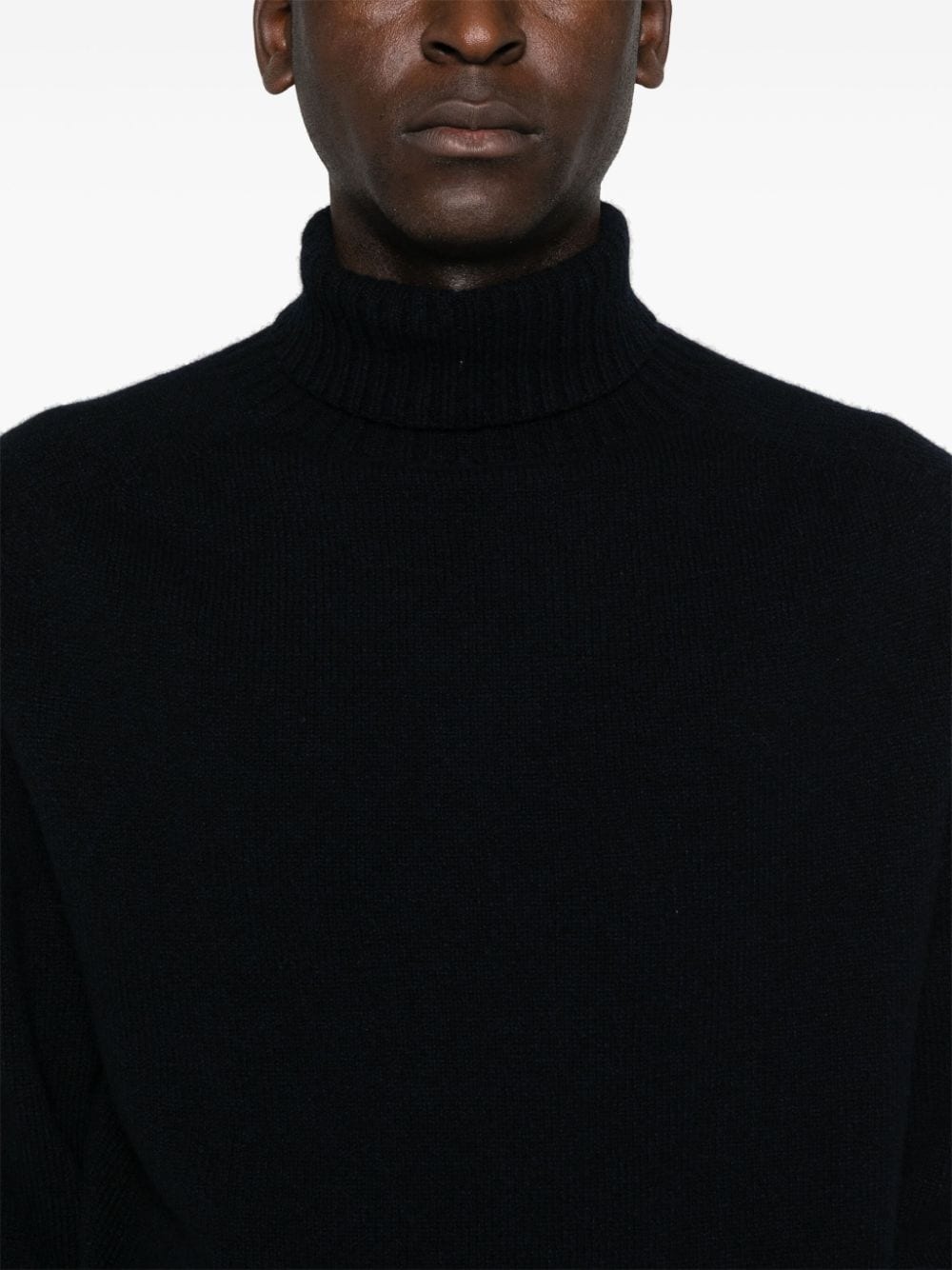 lambs-wool turtleneck sweater - 5