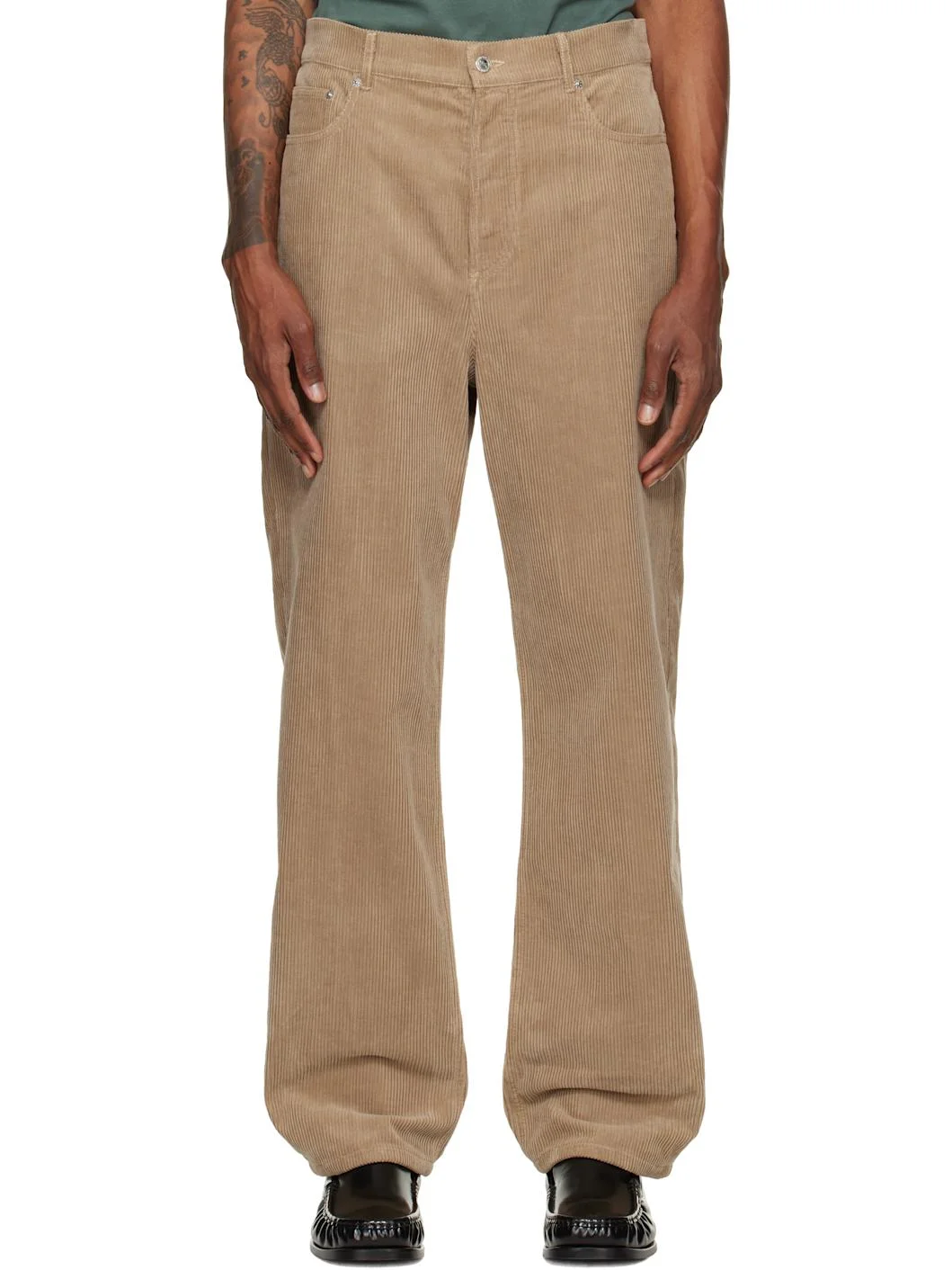 Beige Solal Trousers - 1
