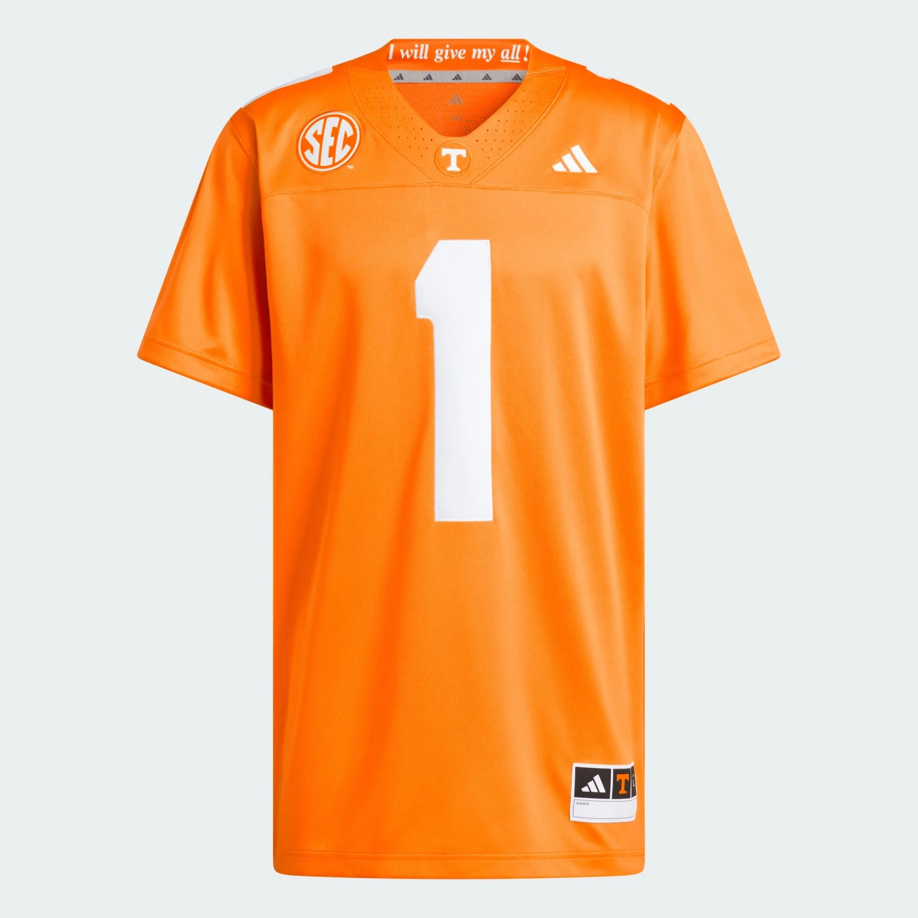 Premier Tennessee Volunteers Home Jersey - 1
