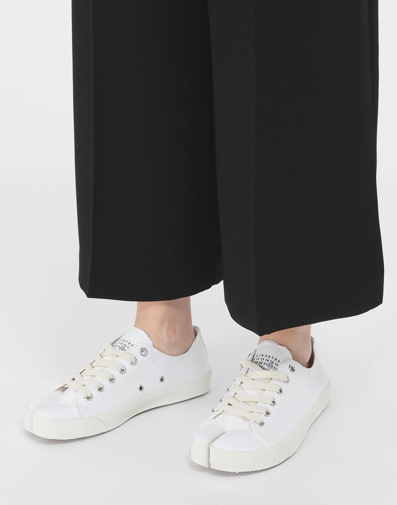 Maison Margiela Tabi canvas sneakers outlook