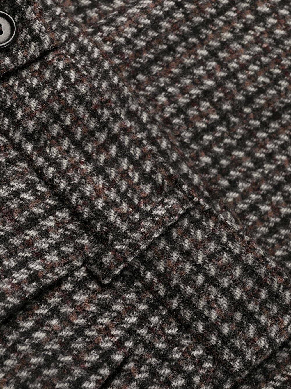 tapered tweed trousers - 8