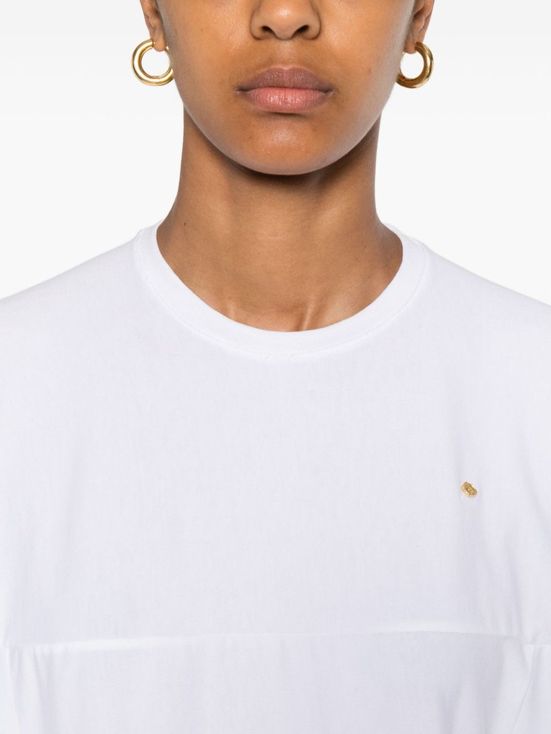 wide short-sleeves T-shirt 5