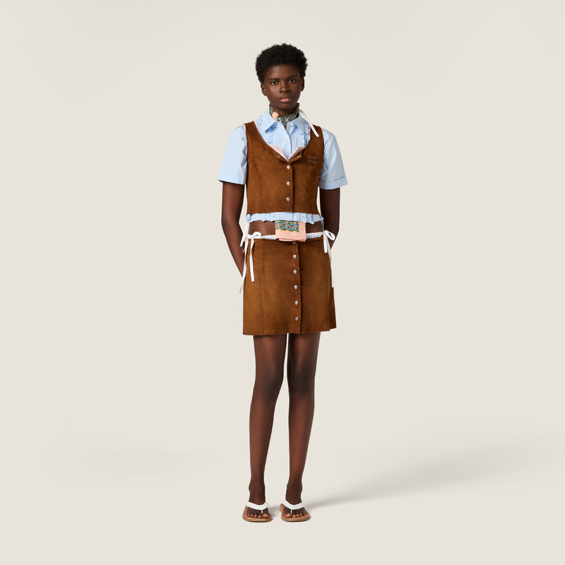 Miu Miu Poplin shirt outlook