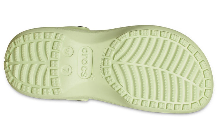 (WMNS) Crocs Classic Platform Clog 'Celery' 206750-335 - 8