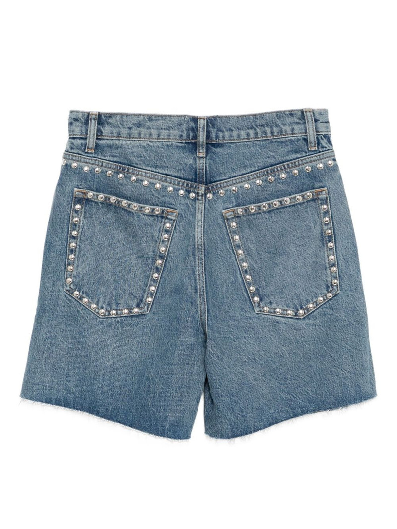 Reformation Raye denim shorts outlook
