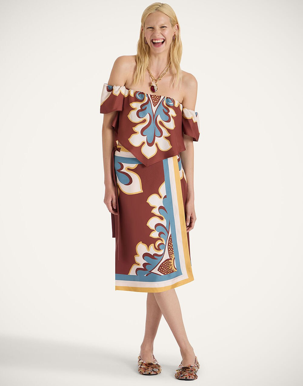 Pareo Midi Skirt - 2