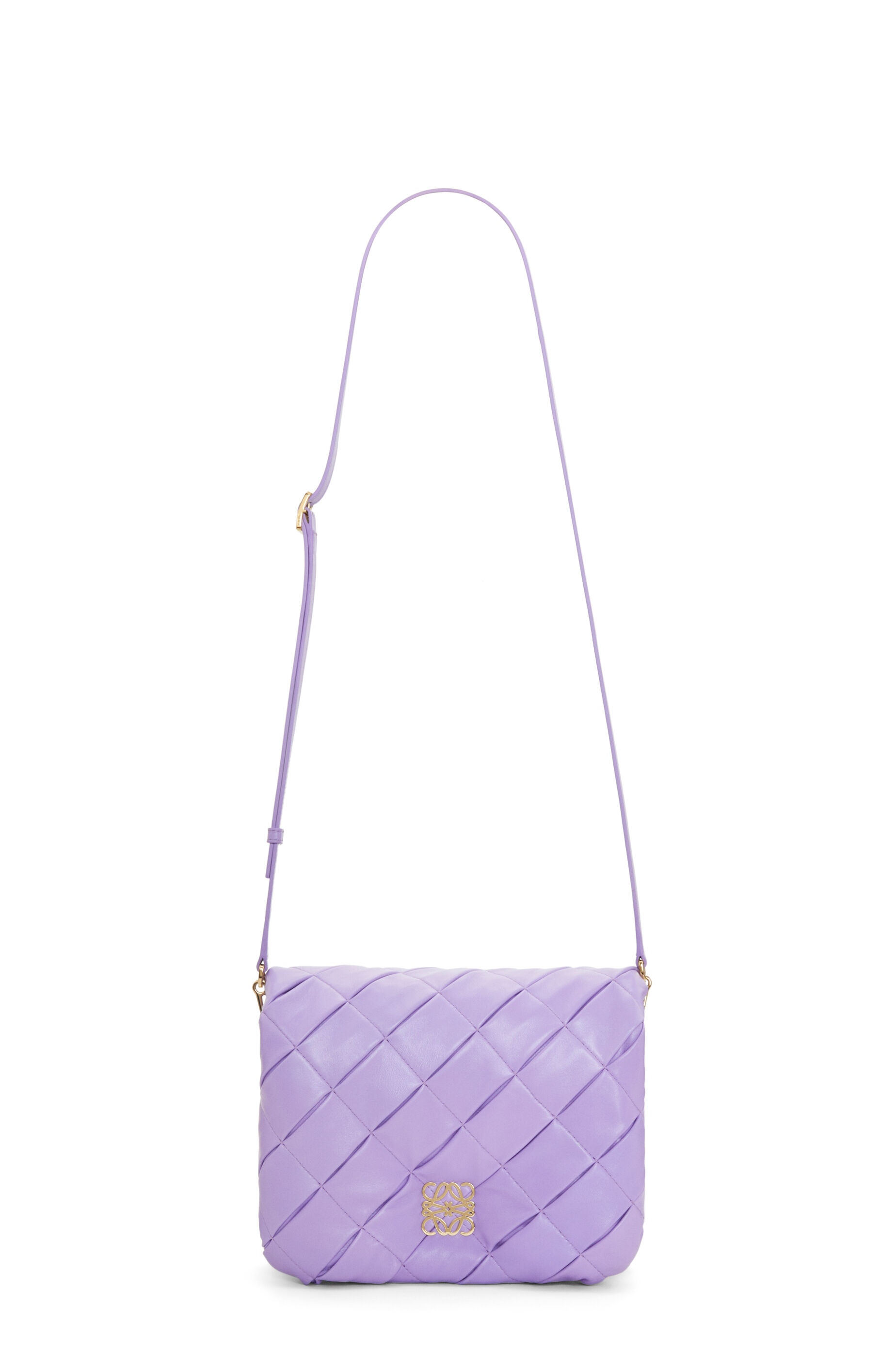 Puffer Goya in pleated shiny nappa lambskin - 7