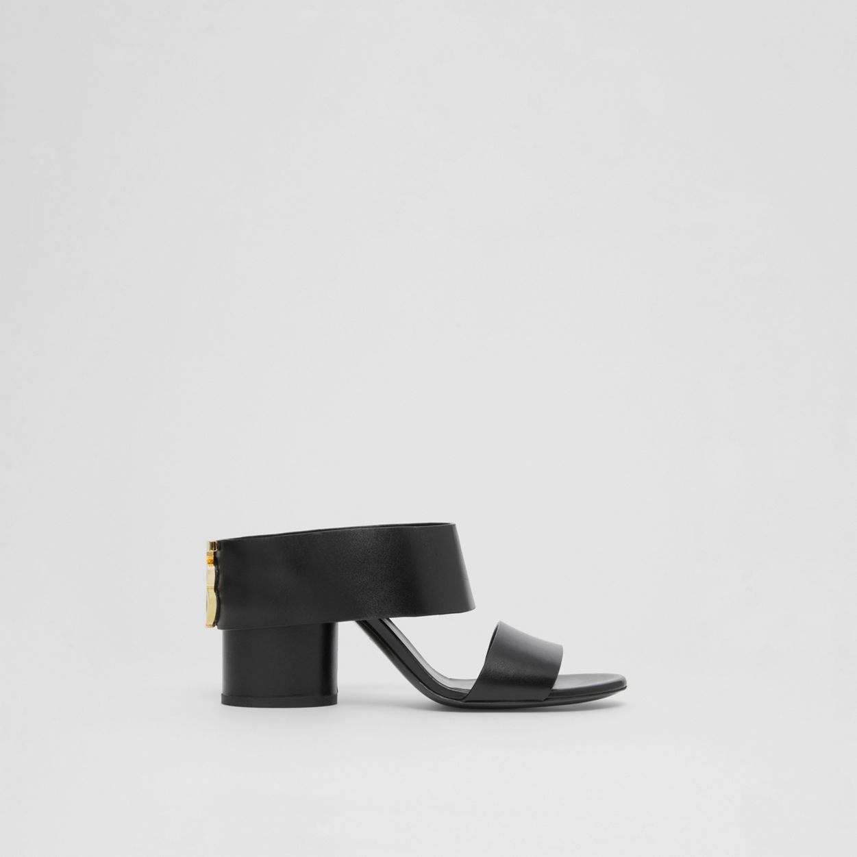 Monogram Motif Leather Block-heel Sandals - 1