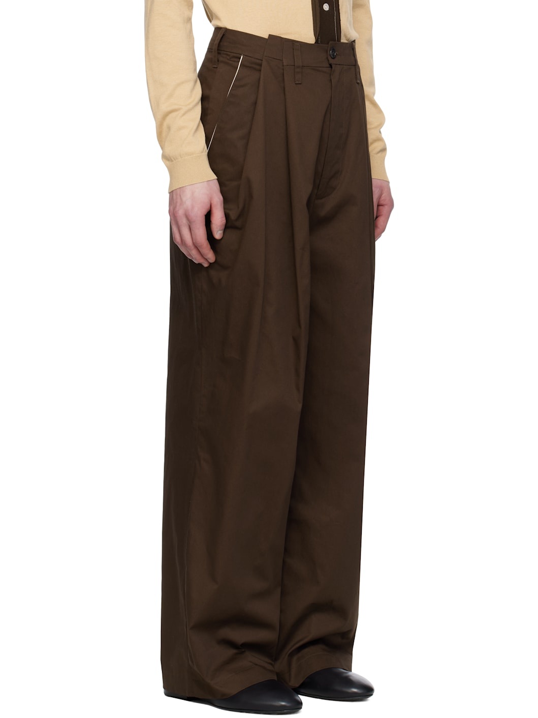Brown Suit Trousers - 2