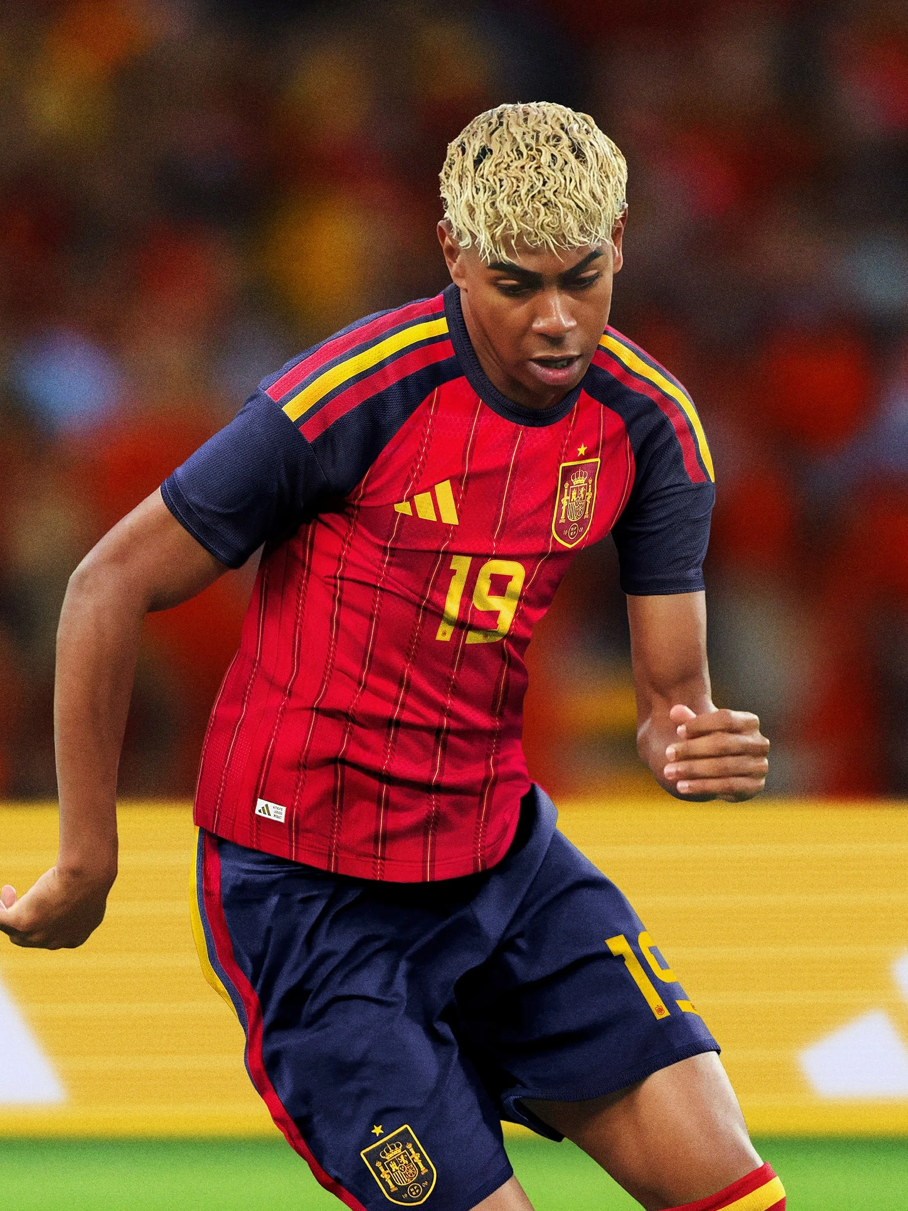 Spain 26 Home Authentic Jersey - 1