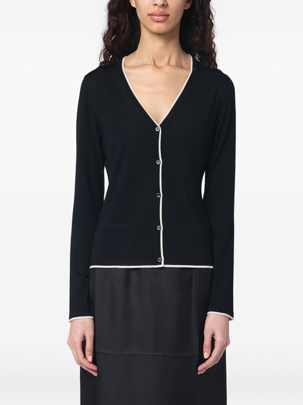 virgin wool cardigan - 3
